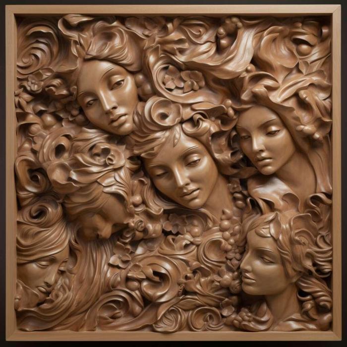 نموذج ثلاثي الأبعاد لآلة CNC 3D Art 